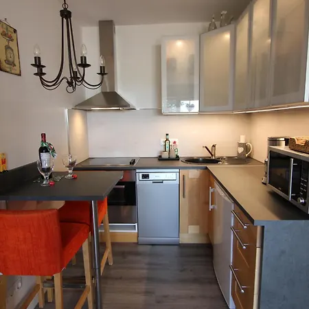 Am Mit Strandkorb In شقة *